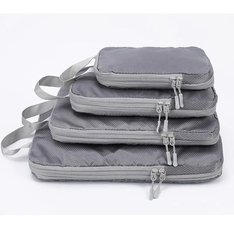 AeroPacker Pro - Set de 4 Organizadores de Maleta Compresibles